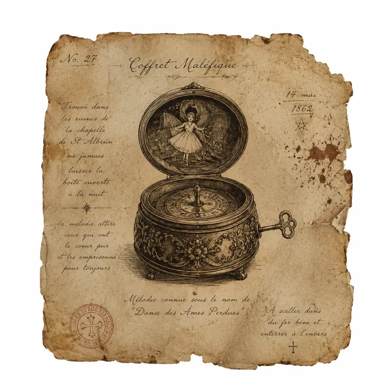 Junk Journal Cursed Fairy Tale Ephemera