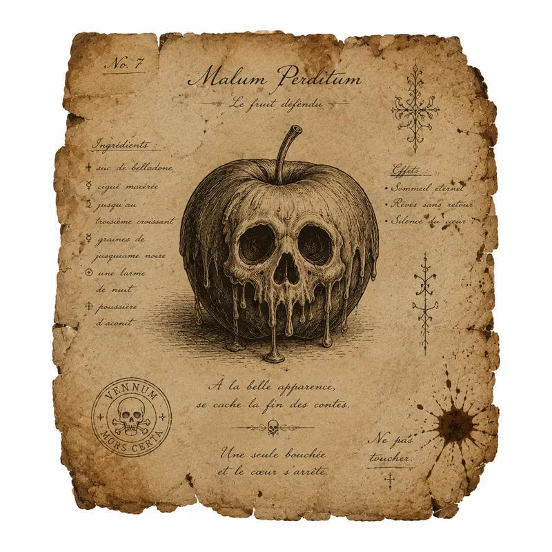Junk Journal Cursed Fairy Tale Ephemera