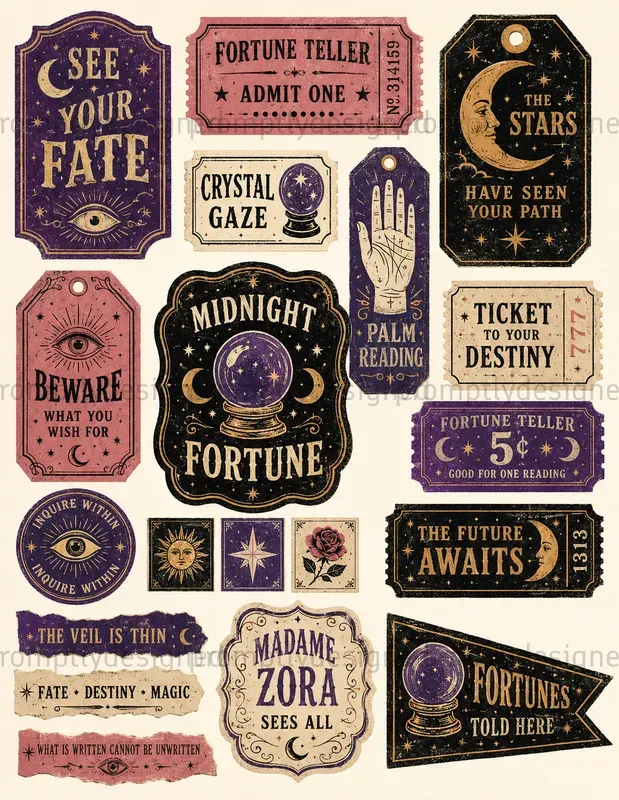 Halloween Paper Scraps