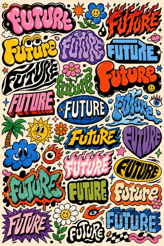 Experimental Typography Archive Posters