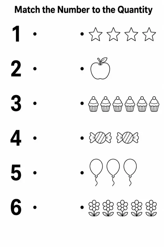 Word Matching Worksheet Generator