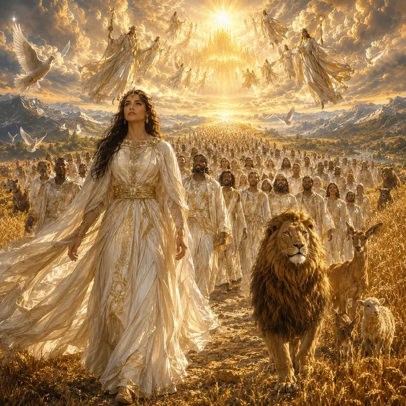 Multitudes Toward The Light