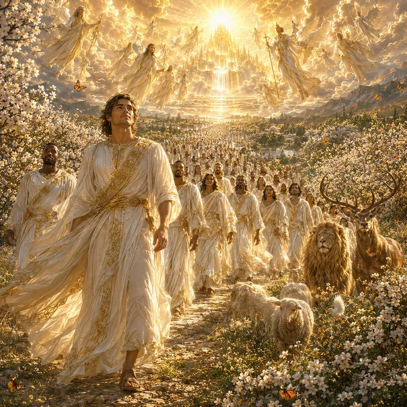 Multitudes Toward The Light