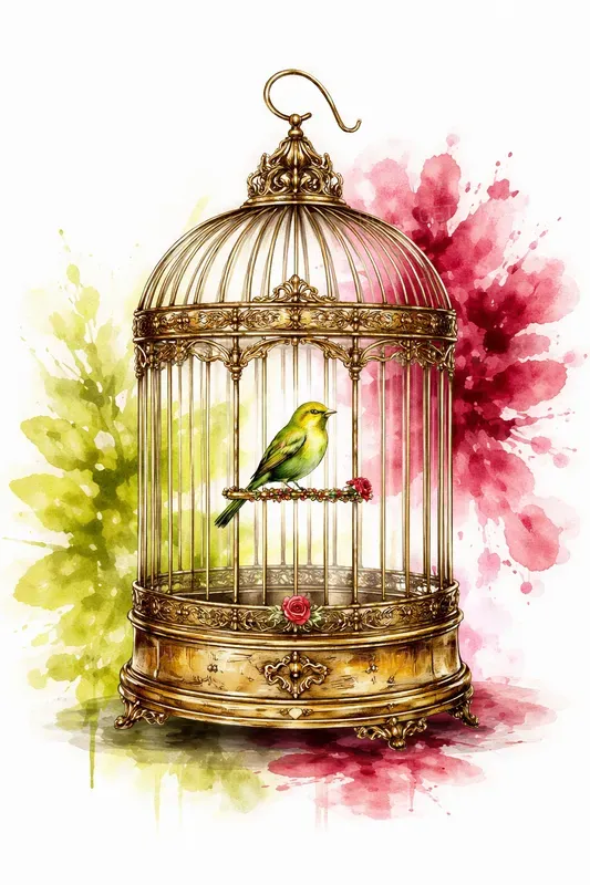 Vintage Watercolor Wedding Junk Journals