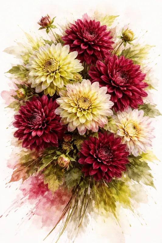 Vintage Watercolor Wedding Junk Journals