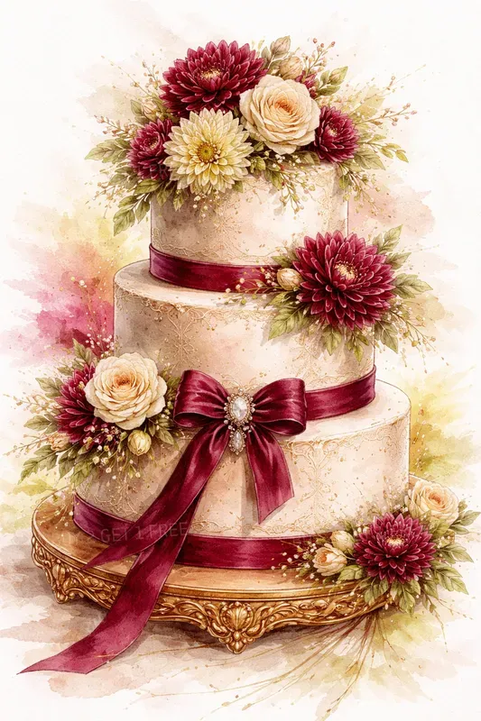 Vintage Watercolor Wedding Junk Journals