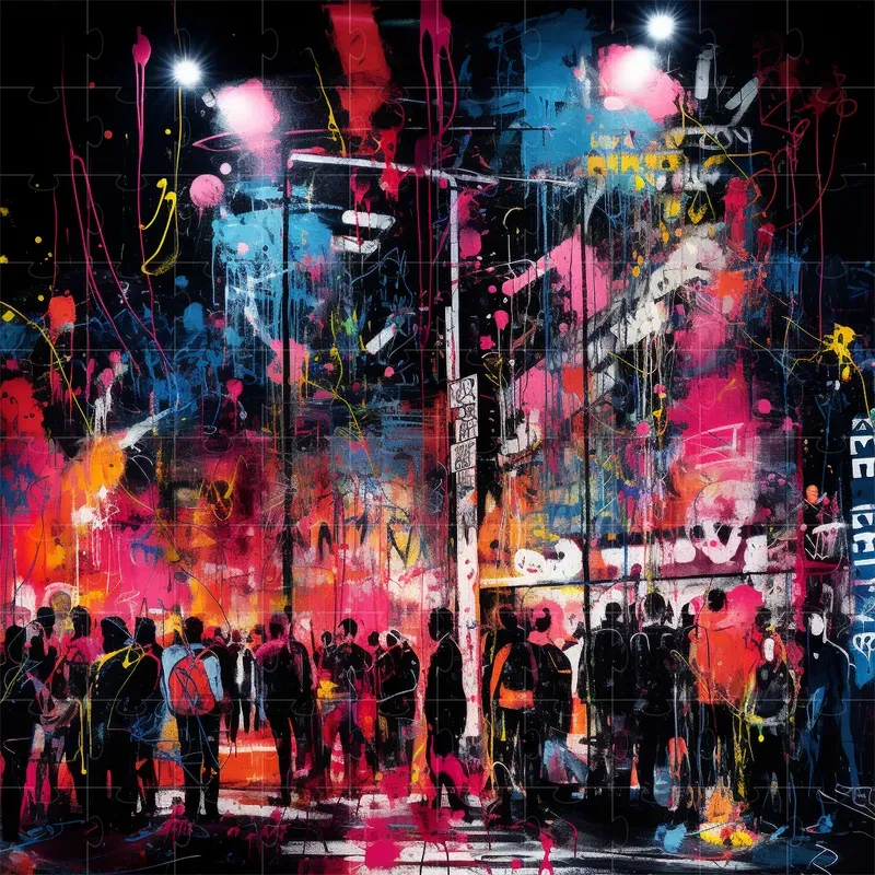 Festival Graffiti Film Grain