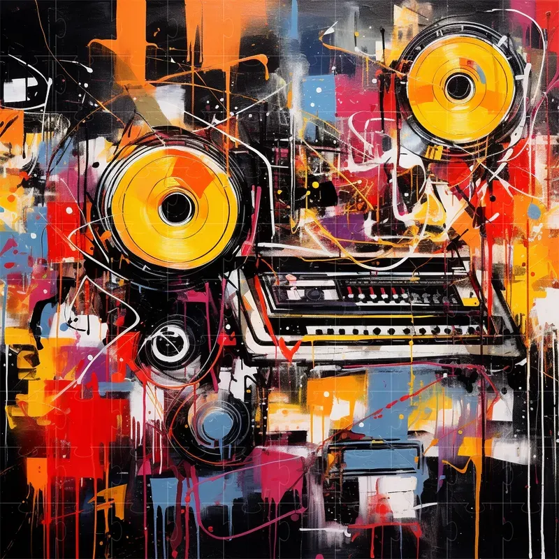 Festival Graffiti Film Grain