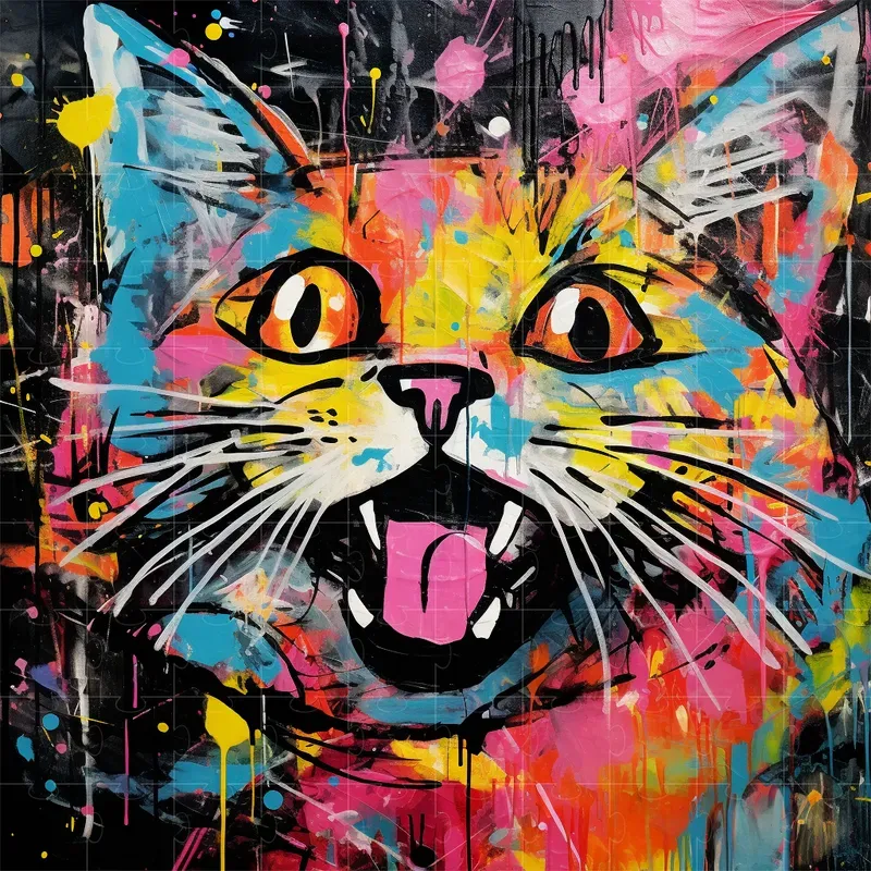 Festival Graffiti Film Grain