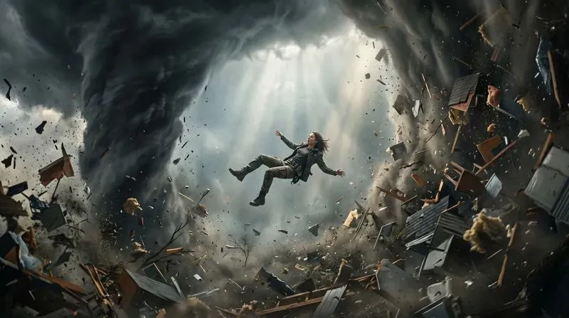 Cinematic Tornado Vortex Human Packs