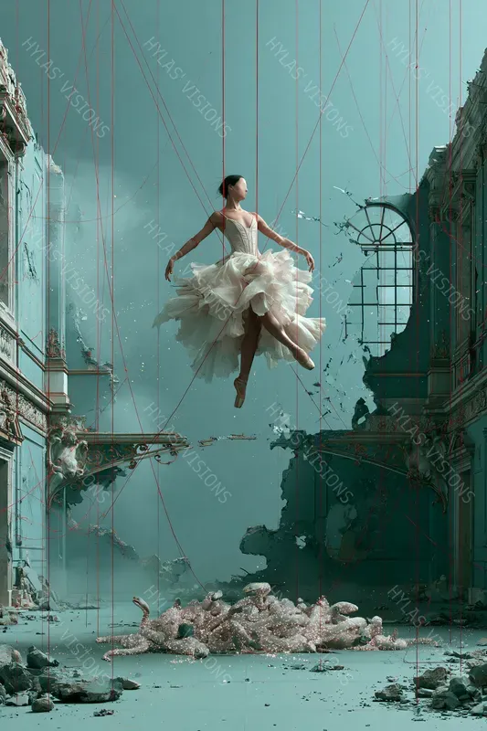 Surreal Baroque Cinematic Posters
