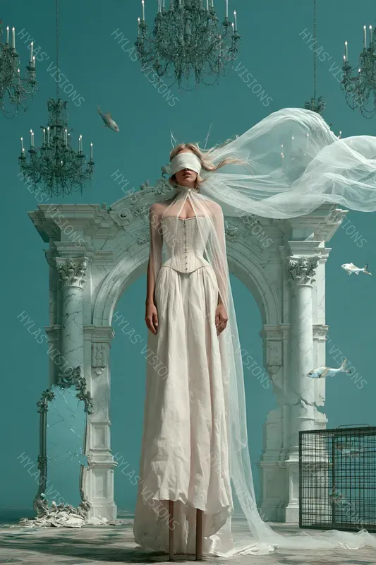 Surreal Baroque Cinematic Posters