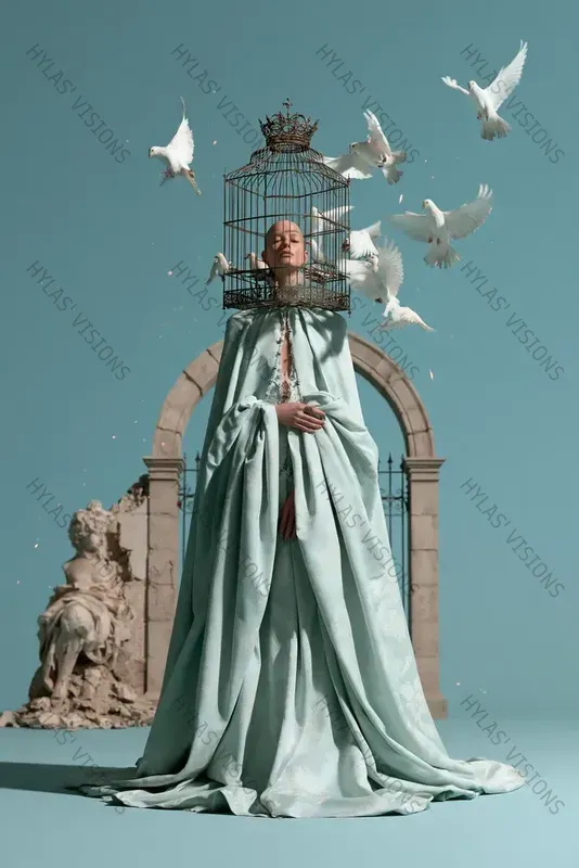 Surreal Baroque Cinematic Posters