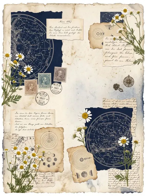 Vintage Ephemera Junk Journal Kits