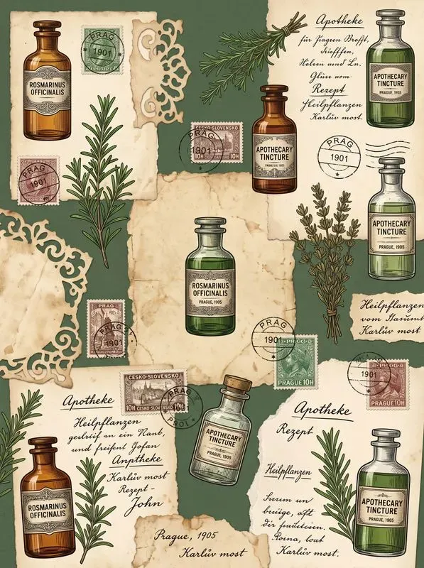 Vintage Ephemera Junk Journal Kits