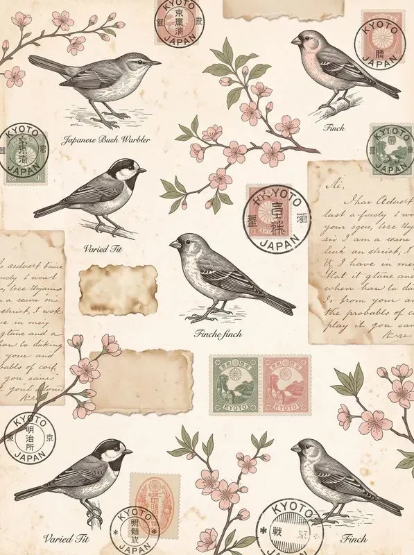 Vintage Ephemera Junk Journal Kits