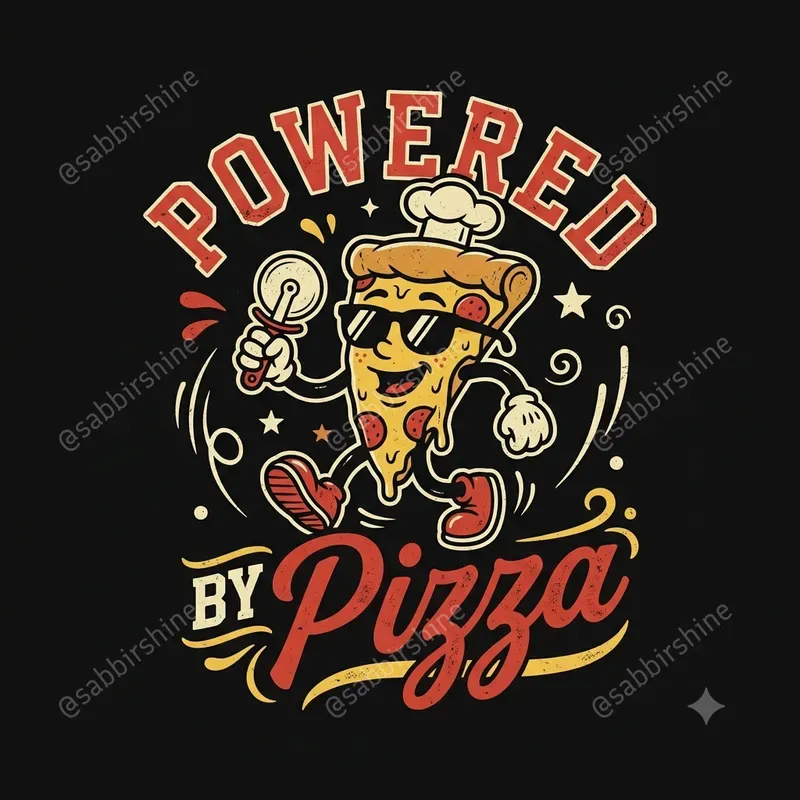Vintage Food Mascot Tee Creators