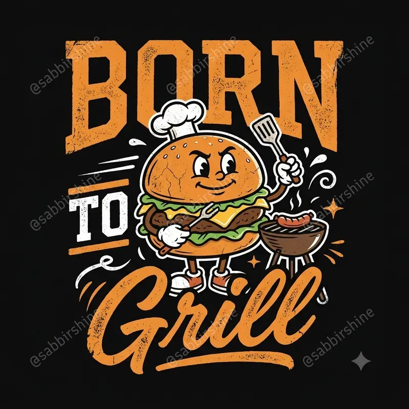Vintage Food Mascot Tee Creators