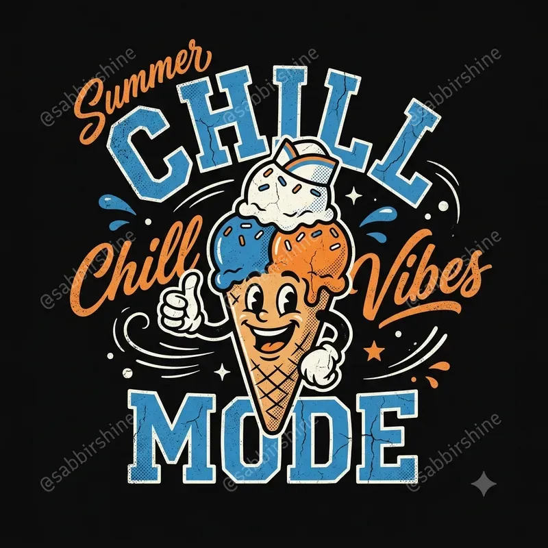 Vintage Food Mascot Tee Creators