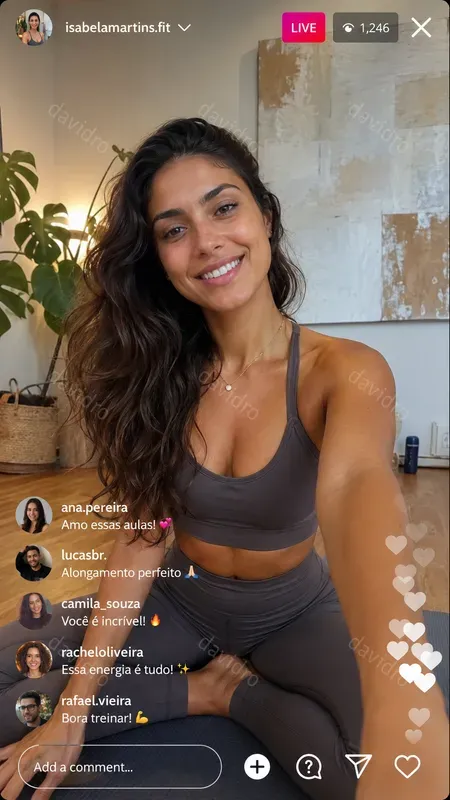Girls Instagram Liveframes