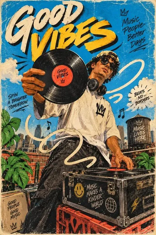 Retro Editorial Poster Creators