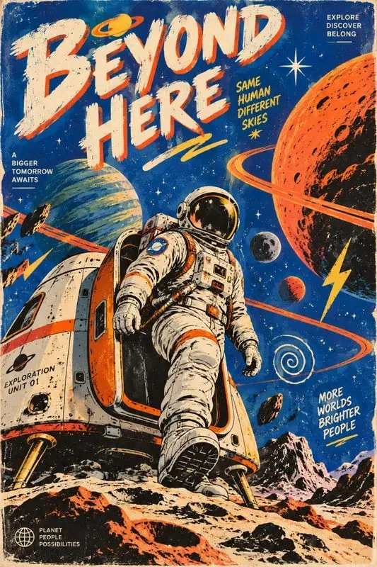 Retro Editorial Poster Creators