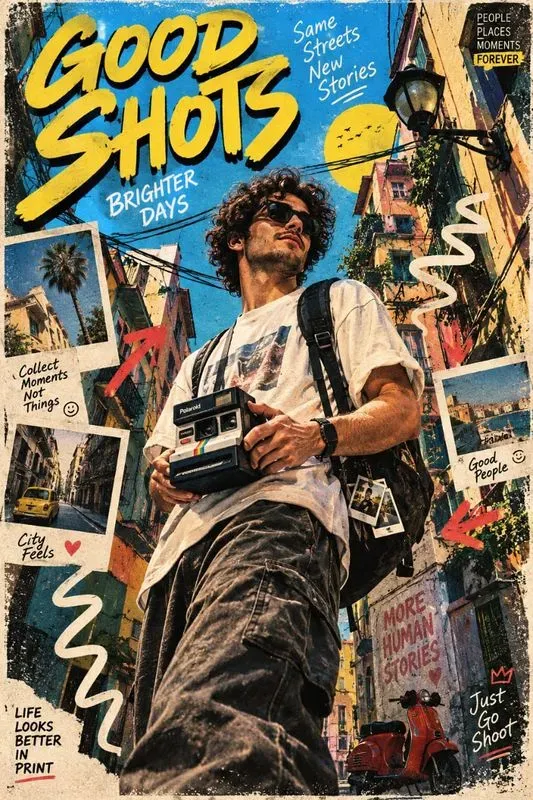 Retro Editorial Poster Creators
