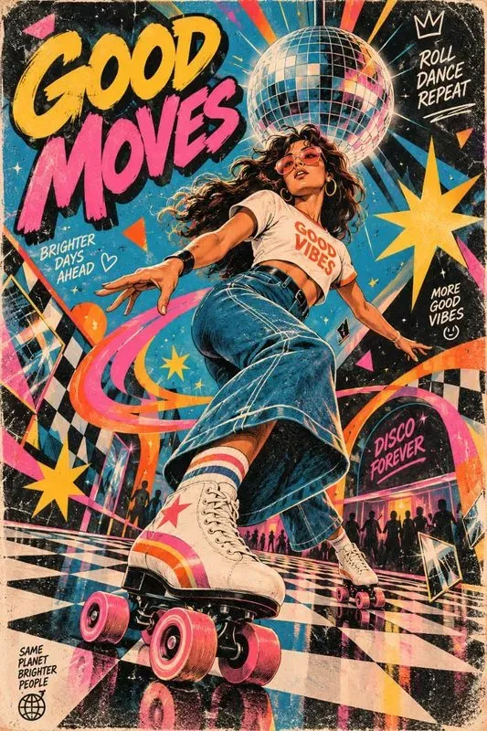 Retro Editorial Poster Creators
