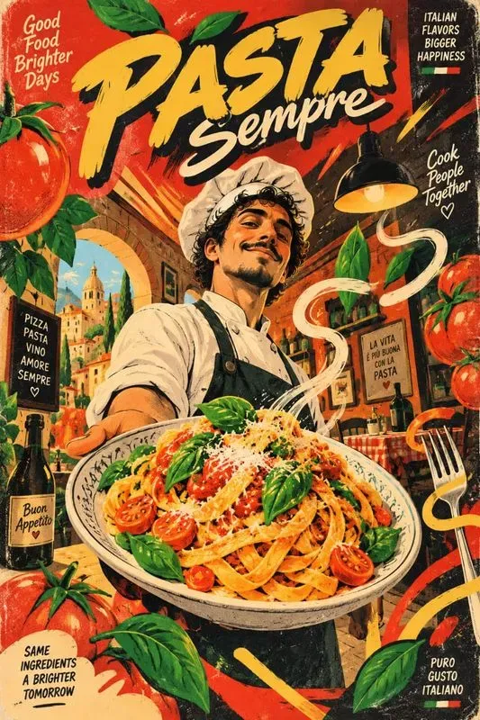 Retro Editorial Poster Creators