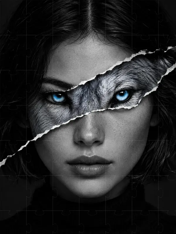 Surreal Animal Eyes Portraits