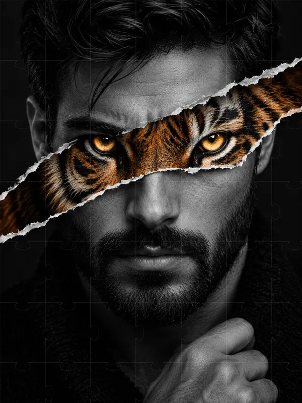 Surreal Animal Eyes Portraits