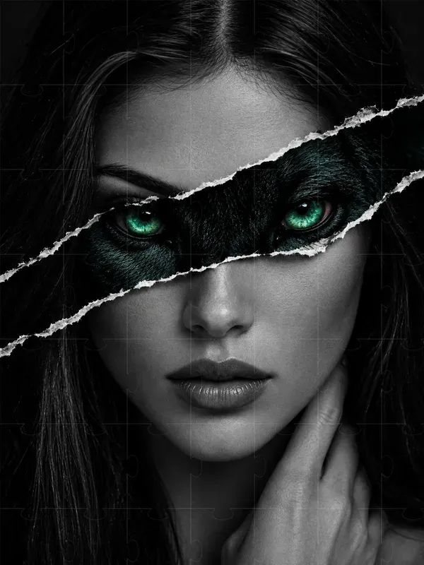 Surreal Animal Eyes Portraits