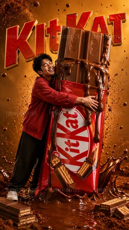 Giant Chocolate Ad Creators