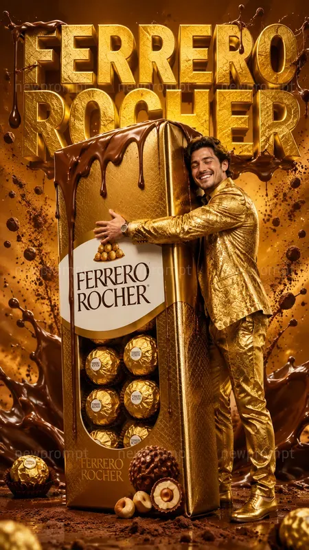 Giant Chocolate Ad Creators