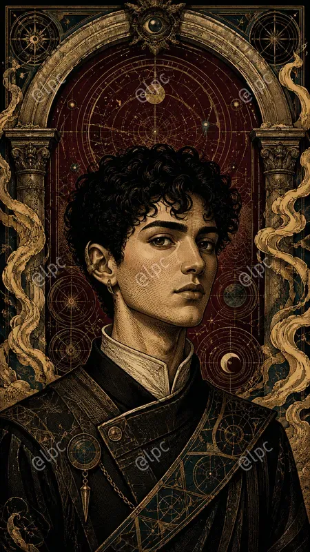 Ornate Engraved Character Posters