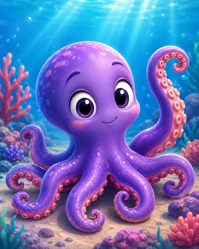Premium Cartoon Sea Animals