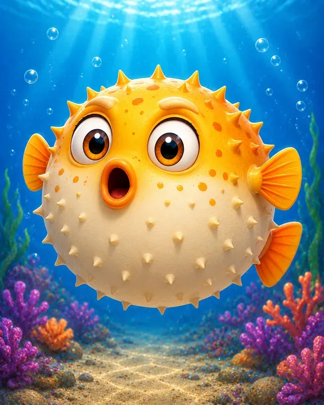 Premium Cartoon Sea Animals