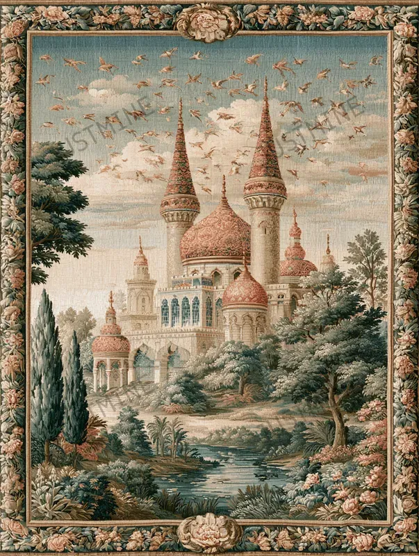 Vintage Turkish Textile Wall Art