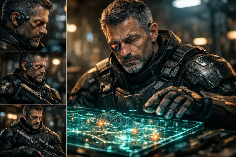 Cinematic Character Photos