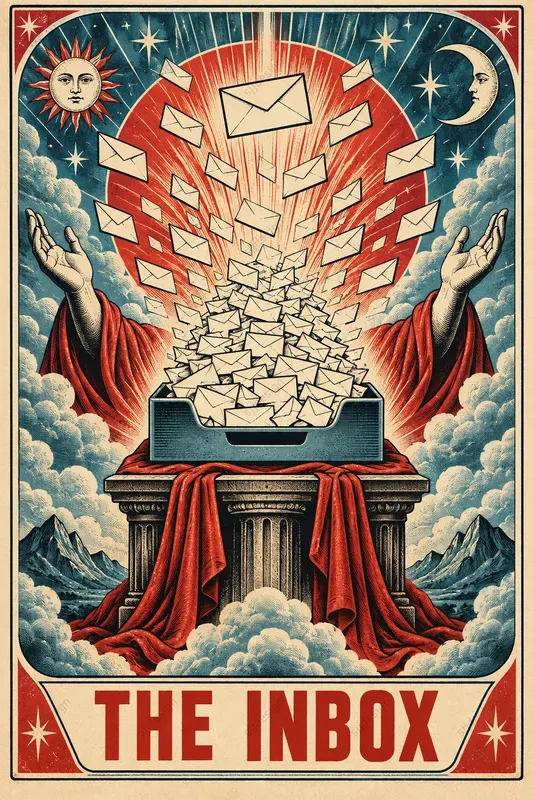 Halftone Tarot Poster Art