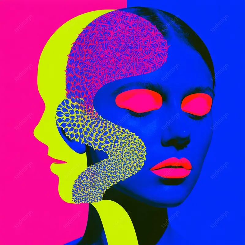 Dayglo Surreal Pop Graphics