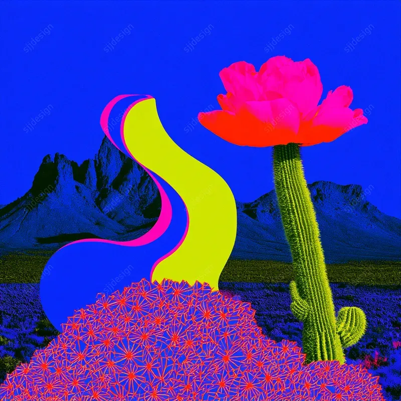 Dayglo Surreal Pop Graphics