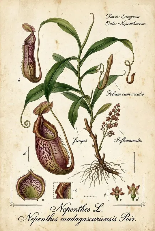 Vintage Botanical Herbarium Wall Art