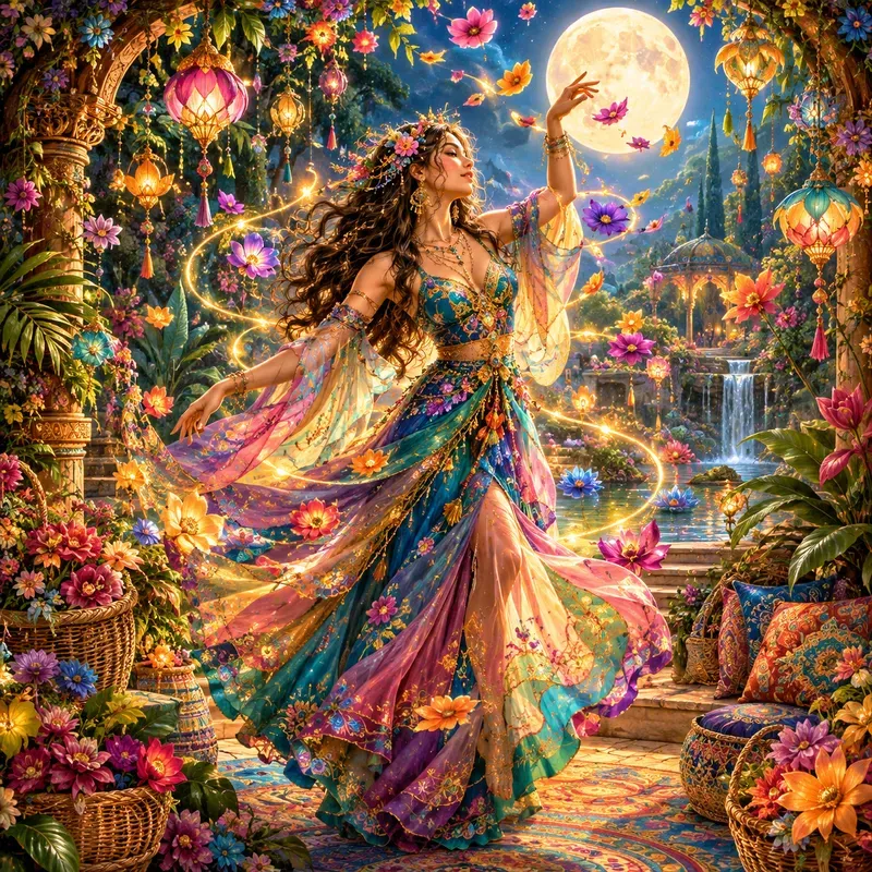 Mystical Rainbow Gardens