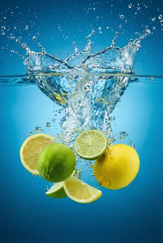 Dynamic Aqua Splash Photography