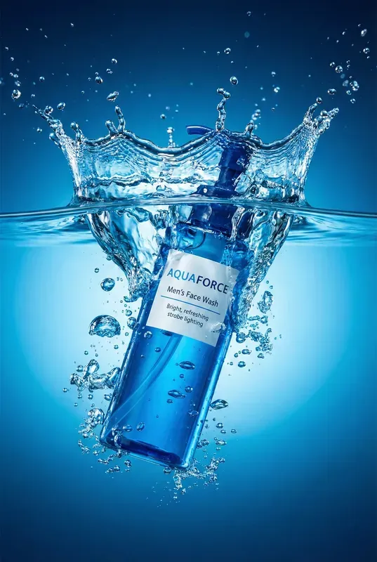 Dynamic Aqua Splash Photography