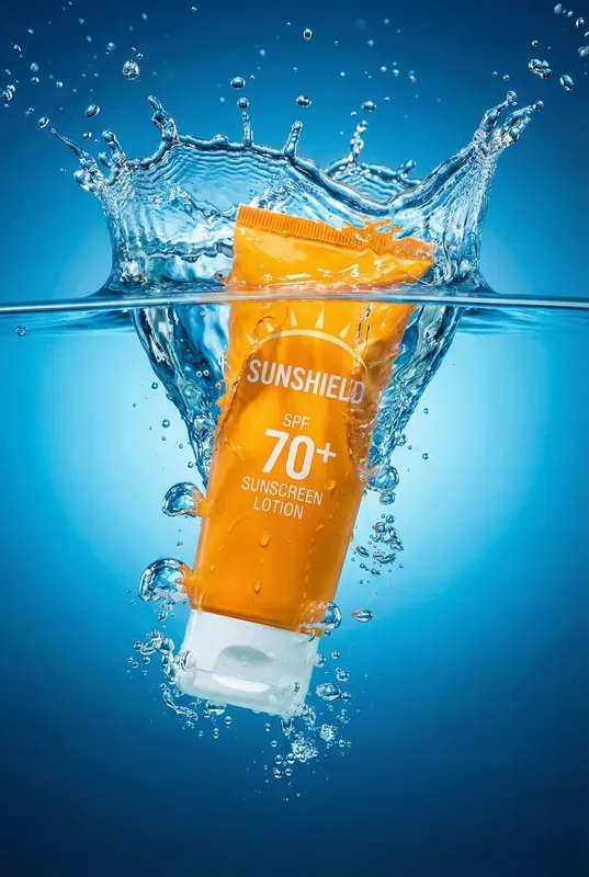 Dynamic Aqua Splash Photography