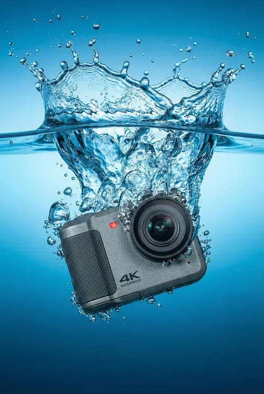 Dynamic Aqua Splash Photography