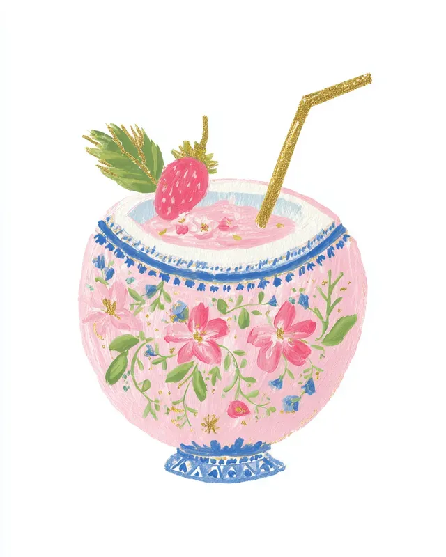 Chic Coastal Watercolours