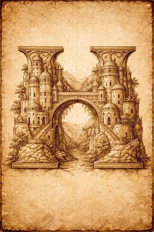 Fantasy Manuscript Letter Engines